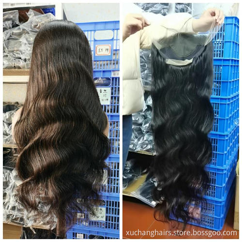 Virgin Wave Human Hair T-Part Lace Front Wigs